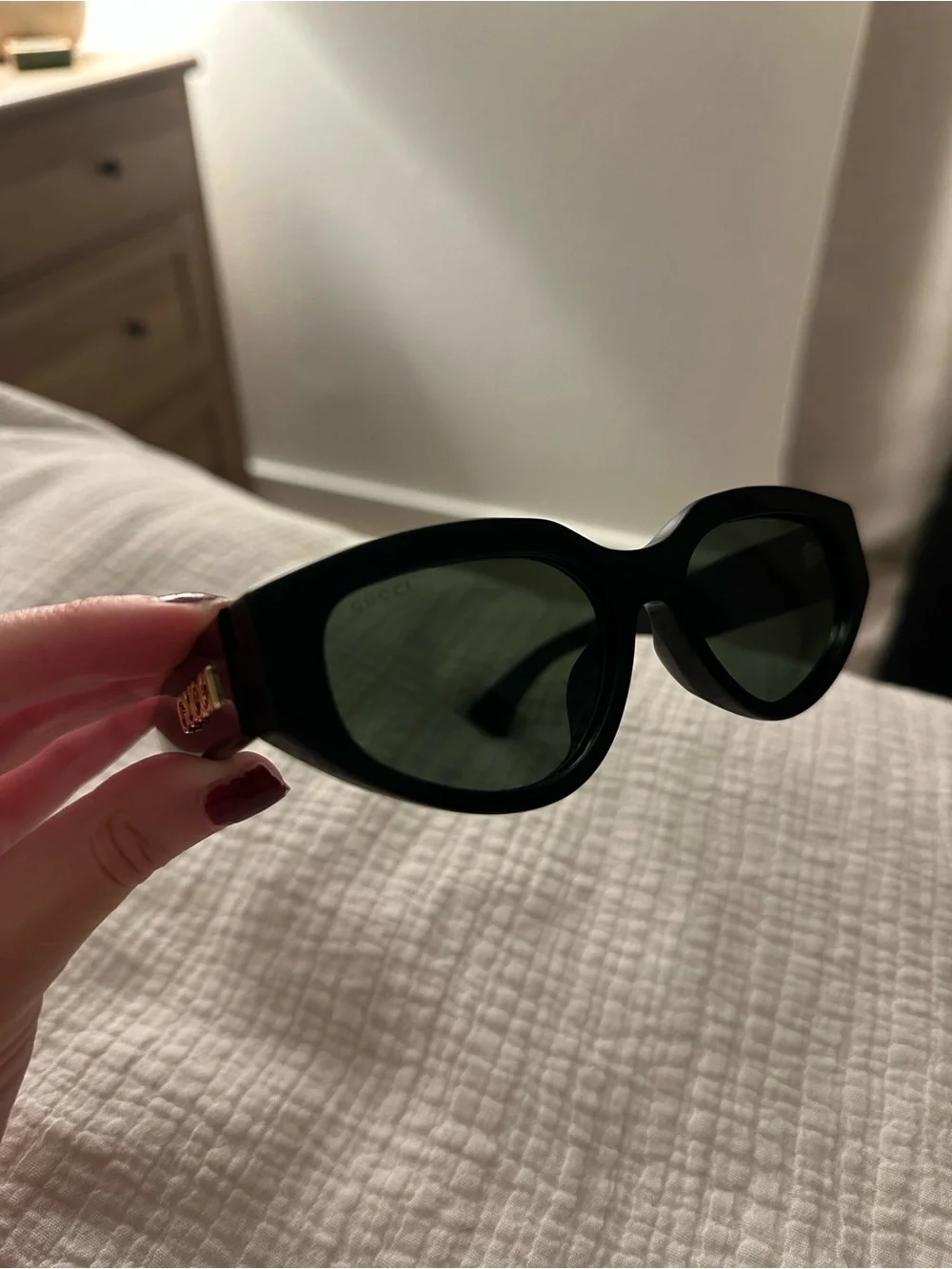 Gucci Black Cat-Eye Sunglasses - Women's Luxury Eyewear